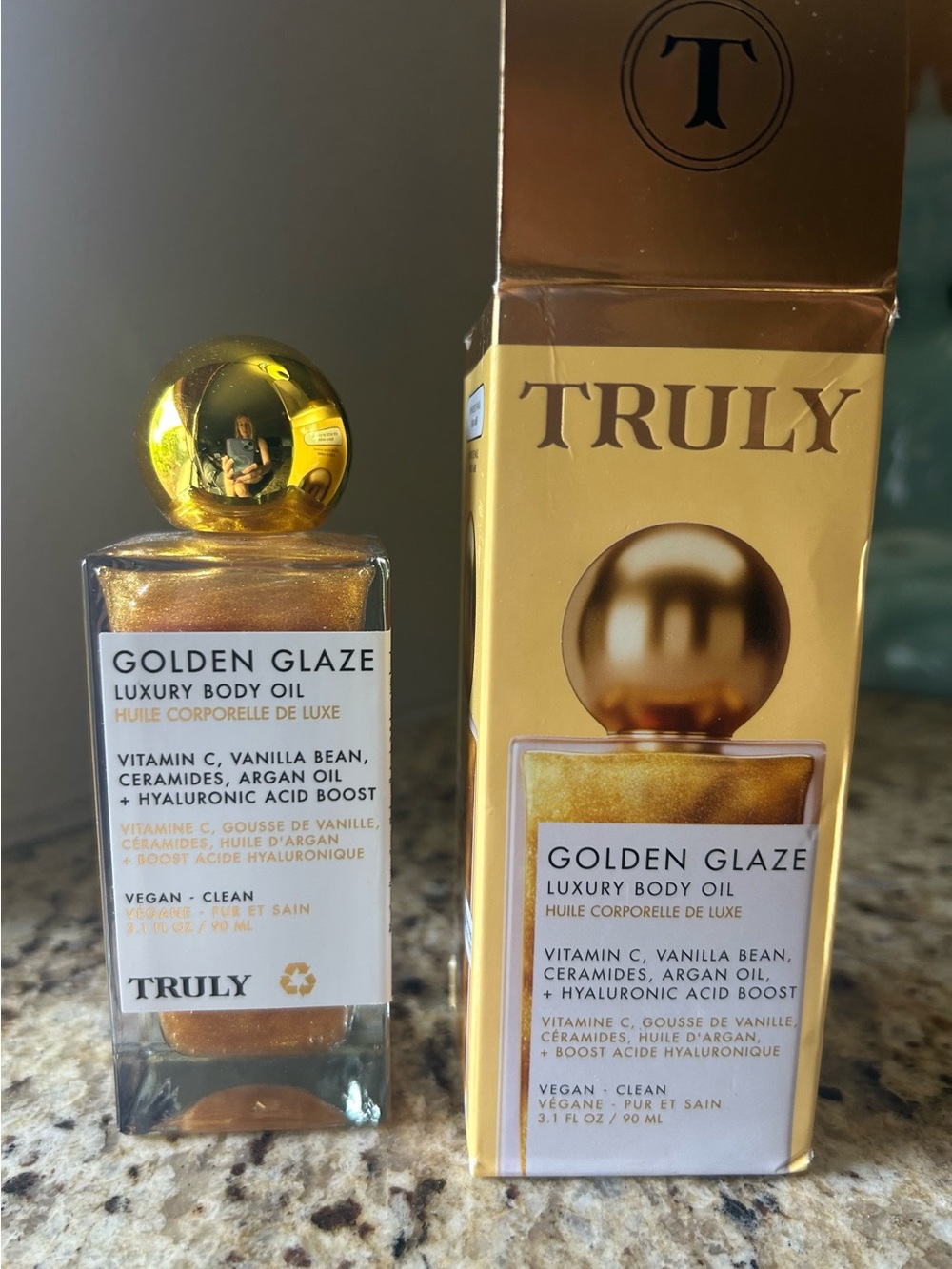 TRULY Golden Glaze Luxury Body Oil - New